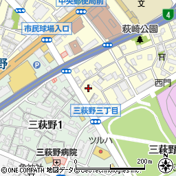 福岡県北九州市小倉北区萩崎町9-1周辺の地図