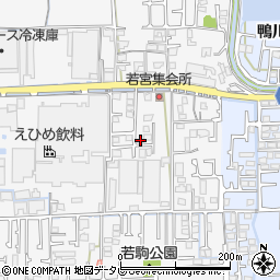 愛媛県松山市安城寺町274周辺の地図