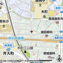 日本理容館周辺の地図