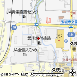 愛媛県松山市安城寺町689周辺の地図