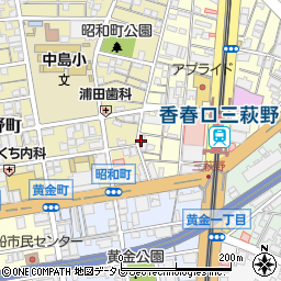 有限会社塚本武道具周辺の地図