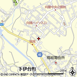 愛媛県松山市下伊台町489-18周辺の地図