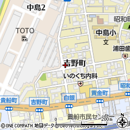 小倉設備工業　小倉三萩野店周辺の地図