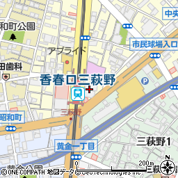 もみじ銀行小倉支店周辺の地図