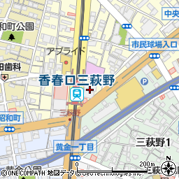 もみじ銀行小倉支店周辺の地図