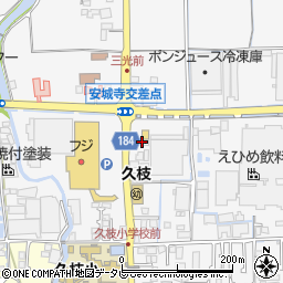 かねか産業株式会社　松山支店周辺の地図