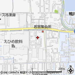 愛媛県松山市安城寺町270周辺の地図