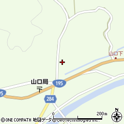 徳島県阿南市山口町大久保周辺の地図