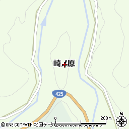 和歌山県日高郡印南町崎ノ原周辺の地図