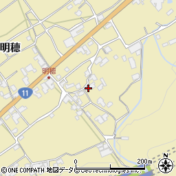 愛媛県西条市小松町明穂204周辺の地図