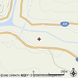 徳島県三好市東祖谷菅生167-1周辺の地図