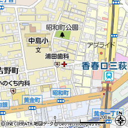 福岡県北九州市小倉北区昭和町11周辺の地図