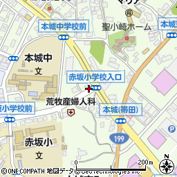 博多金龍 本城東店周辺の地図