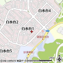 〒791-0113 愛媛県松山市白水台の地図