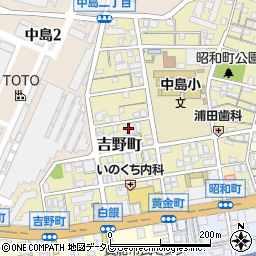 福岡県北九州市小倉北区吉野町周辺の地図