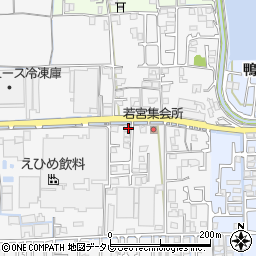 愛媛県松山市安城寺町268周辺の地図