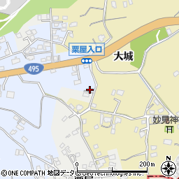 福岡県遠賀郡芦屋町粟屋958-3周辺の地図