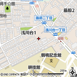テツゲン浅川社宅周辺の地図