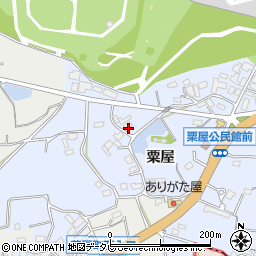福岡県遠賀郡芦屋町粟屋1221-6周辺の地図
