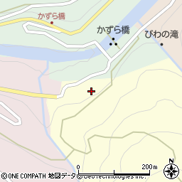 徳島県三好市西祖谷山村中尾10-1周辺の地図