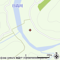 和歌山県田辺市龍神村柳瀬232周辺の地図