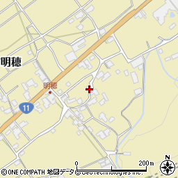 愛媛県西条市小松町明穂213周辺の地図
