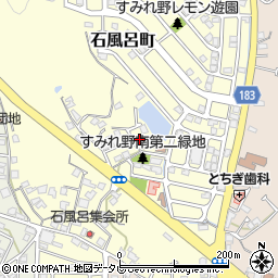 愛媛県松山市石風呂町1029周辺の地図