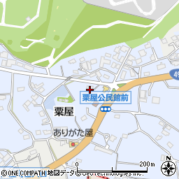 福岡県遠賀郡芦屋町粟屋1157-2周辺の地図