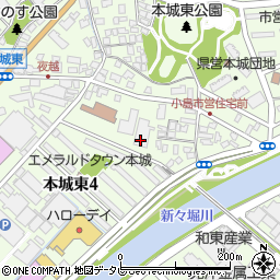 ユーウェブ日本語講習センター周辺の地図