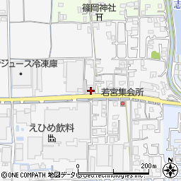 愛媛県松山市安城寺町458周辺の地図