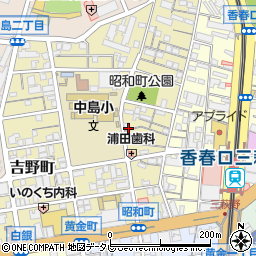 福岡県北九州市小倉北区昭和町9-24周辺の地図