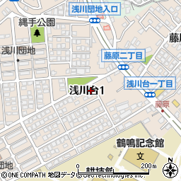 フレグランス吉田周辺の地図