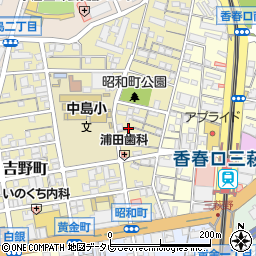 福岡県北九州市小倉北区昭和町9-21周辺の地図