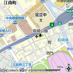 福岡県北九州市小倉北区萩崎町6-22周辺の地図