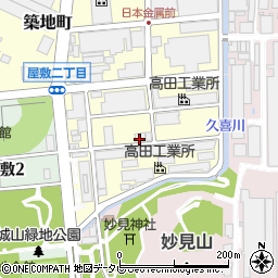 菊竹産業菊和会館周辺の地図
