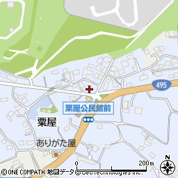 福岡県遠賀郡芦屋町粟屋1161周辺の地図