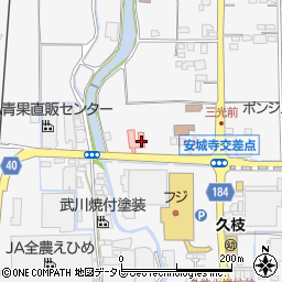 愛媛県松山市安城寺町537周辺の地図