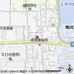 愛媛県松山市安城寺町432周辺の地図