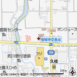 愛媛県松山市安城寺町523周辺の地図