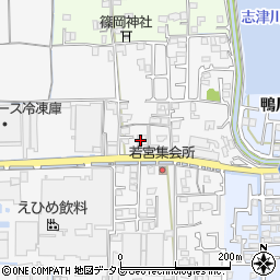 愛媛県松山市安城寺町436周辺の地図