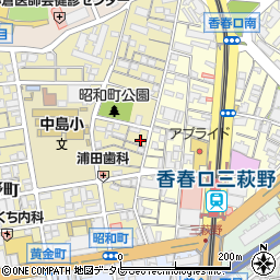福岡県北九州市小倉北区昭和町9-11周辺の地図