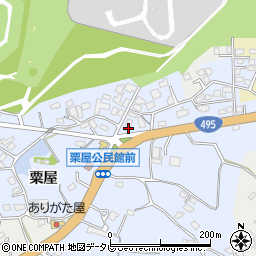福岡県遠賀郡芦屋町粟屋1024周辺の地図