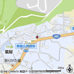 福岡県遠賀郡芦屋町粟屋1023-4周辺の地図