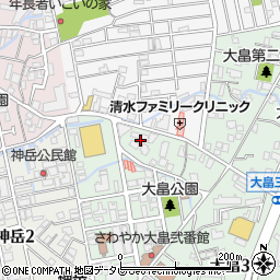 池田自動車整備工場周辺の地図