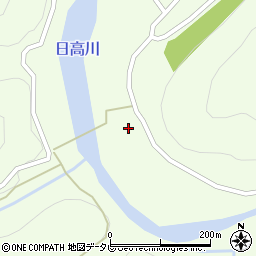 和歌山県田辺市龍神村柳瀬230周辺の地図