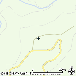 愛媛県四国中央市富郷町寒川山965周辺の地図