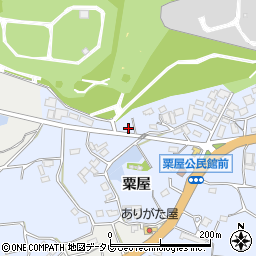 福岡県遠賀郡芦屋町粟屋1223-13周辺の地図