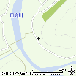 和歌山県田辺市龍神村柳瀬225周辺の地図