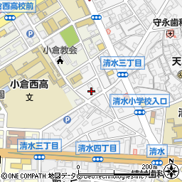 華道会館ビル周辺の地図