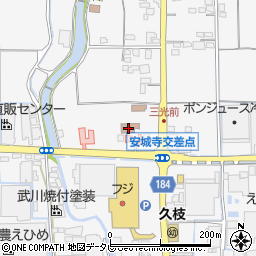 愛媛県松山市安城寺町524周辺の地図